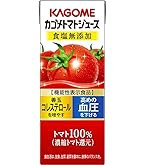 Amazon.co.jp: カゴメ トマトジュース 食塩無添加 200ml(24本入×4
