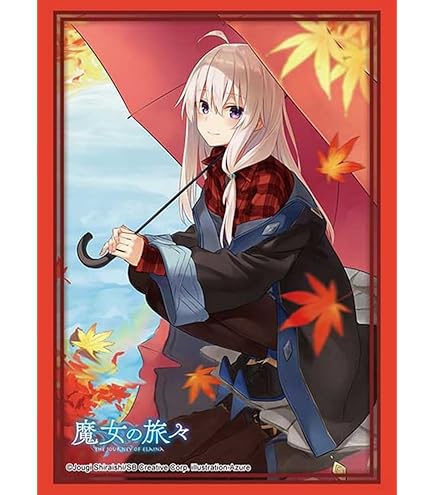 Amazon.co.jp: Key-th 魔女の旅々 スリーブ（イレイナ/食べ歩き） 約