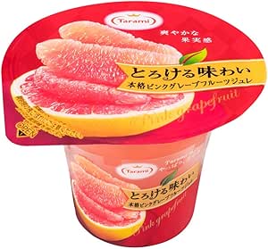 Amazon たらみ とろける味わい 本格ピンクグレープフルーツジュレ 210g 6個 たらみ ゼリー 通販