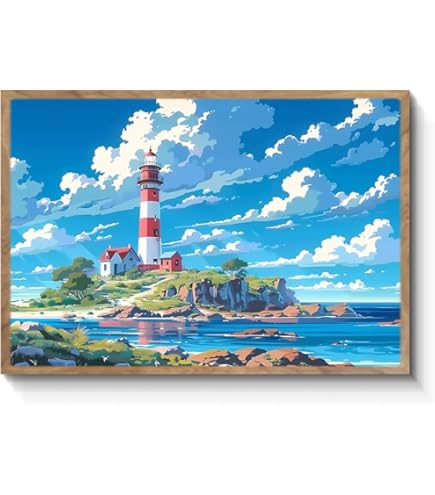 Amazon.co.jp: 富谷一明 「静謐」 馬 絵画 白馬 風景画 油絵 油彩画 額