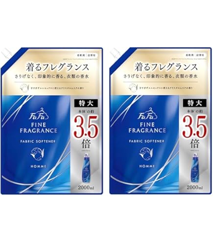 Amazon | ファーファ 濃縮 柔軟剤 ファインフレグランス オム 詰替 超