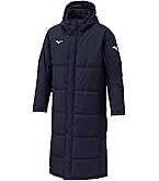 Amazon.co.jp: [ミズノ] ベンチコート 12JE6G60 14 ネイビー S