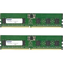 アドテック DDR5-4800 RDIMM 64GBx2枚 2Rx4 80bit 31qx01K+WwL.jpg