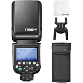 【正規代理店】Godox TT685II-N クリップオンストロボ GN60・TTL・1/8000秒HSS・2.4G無線・TCM機能 ニコン用 [並行輸入品] | GN60高指数・0.1～2.6s高速リサイクル・16グループ32ch・約230回フル発