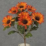 リッチColored Artificial Indian Blanketひまわりブッシュ