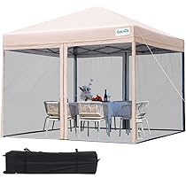 Amazon | Quictent ワンタッチ タープテント 蚊帳テント 3段階