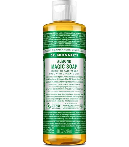 Amazon | ドクターブロナー Dr.Bronner マジックソープ バー (固形石鹸