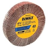 DEWALT DAGH1G0410 4-1/2 by 1-3/26 by 5/8-11 40g Flap Wheel [並行輸入品]