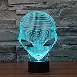 子供の寝室Small Night Light Mars 3dライトカラフルな光タッチLEDライトギフト装飾ランプ