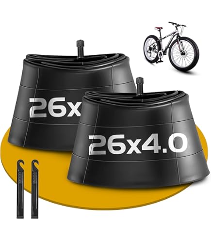 Amazon | ファットバイク用 タイヤチューブ 26 ×4インチ FATBIKE