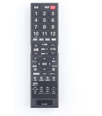 Amazon | テレビリモコンRC-001 RC-002 RC-003 LC-017 LC-018 LC-019