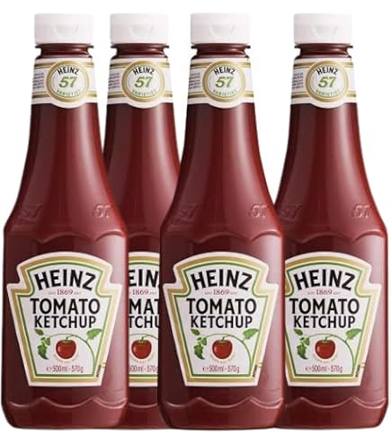 Amazon.co.jp: ハインツ（HEINZ）逆さボトル ケチャップ ＆ イエロー