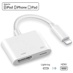 【最新版】Lightning HDMI 変換ケーブル 新版バージョン iPhone HDMI コネクタケーブル 1080P 高画質 HDMI出力ポート 設定不要 大画面 簡単接続 .音声同期出力 iOS12/13対応 【最新版】Lightning HDMI 変換ケーブル 新版バージョン iPhone HDMI コネクタケーブル 1080P 高画質 HDMI出力ポート 設定不要 大画面 簡単接続 .音声同期出力 iOS12/13対応