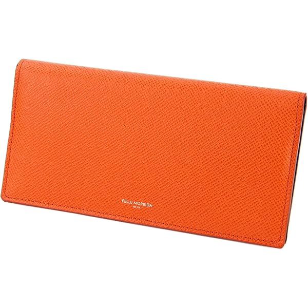 Amazon | [ペッレ モルビダ] 財布・小物 長財布 オレンジ | PELLE