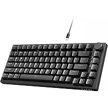 メカニカルキーボード 赤軸　英語 Amazon | ゲーミングキーボード メカニカル 赤軸 84キー Type-c