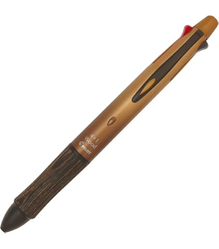 Amazon | 限定 4+1ウッド/Wood 【グラデーショングリーン】多機能ペン