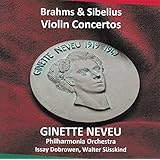 ブラームス : ヴァイオリン協奏曲 | シベリウス : ヴァイオリン協奏曲 (Brahms & Sibelius : Violin Concertos / Ginette Neveu | Philharmonia Orchestra | Issay 