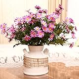 YideaHome造花 現代お仏壇花 飾りつけ パーティー お祝い ブーケ 飾り付けに ヒューイ雑貨