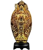 Amazon｜仏壇屋 滝田商店 仏像 千手観音菩薩立像 白木製 4寸 (高さ22.6