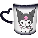 マグカップ 色が変わる クロミ ちゃん 熱反発コーヒーマグ 変色カップ カラーチェンジマグ 磁器 セラミック 星空 素敵 デザイン 食器 温感変色 カップ 柄付き グッズ プレゼント ギフト 耐热 耐冷 贈り物 330ml