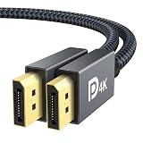 DPケーブル iVANKY 【VESA認証ゲーミングDisplayport ケーブル 1.2/4K/2M】4K@60Hz/ 2K@165Hz/ 2K@144Hz ディスプレイポート ケーブル DP to DP 最大21.6Gbps ハイスピード PC/ASUS/Dell/Acer ノートパソコン/テレビ対応 ディスプレイポートディスプレイケーブ ル モニターケーブ ル