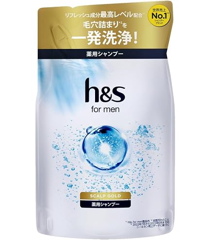 Amazon | h&s for men(エイチアンドエス フォーメン) シャンプー 300mL