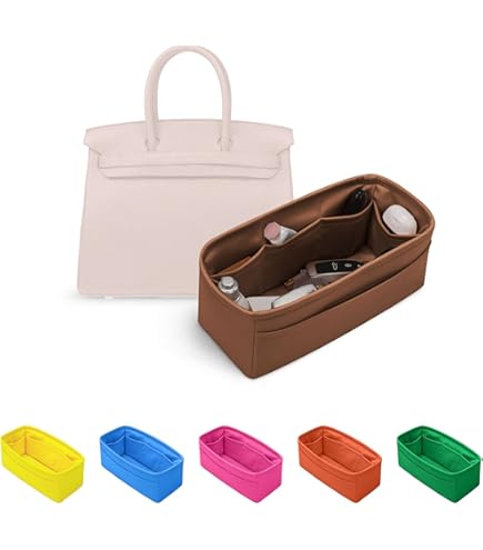 Amazon.co.jp: KINGS IN BAG バッグインバッグ サテン素材 軽量 小さめ