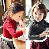 新作【 韓国スタイル子供服】 キッズ カットソー 長袖Tシャツ　ブリーツ タイト♪全5色100/110/120/130/140 140cm,Beige