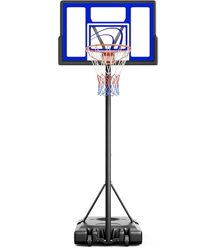 Amazon.co.jp: バスケットゴール 230-305cm 6段階高さ調節 ゴール