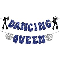 JeVenis Accessoire Photo Dancing Queen - Décoration Fête Mamma Mia - Photobooth Disco Années 70