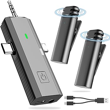 Amazon.co.jp: ピンマイク【Type-C/Lightning/3.5mm 全機種対応