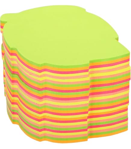 Amazon.co.jp: PATIKIL 90 x 70mm 葉っぱ型付箋 3パッド かわいい