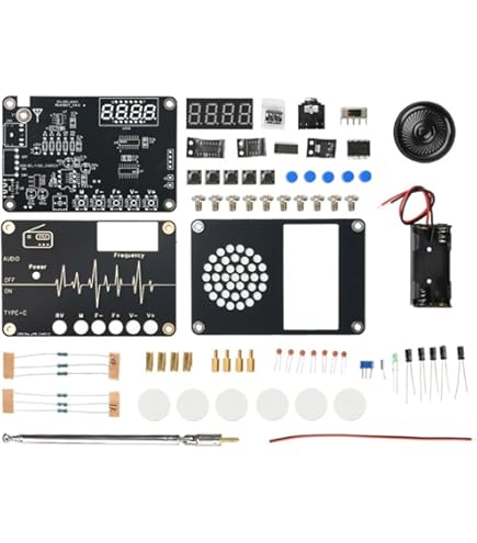 Amazon.co.jp: RDA5807M FM チューナー基板の製作キット