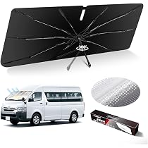 200系ハイエースV 標準ボディー　巻取り型サンシェード中古品 Amazon | J-PREMIS トヨタ ハイエース 200系 標準ボディ 1型～ 9型 傘