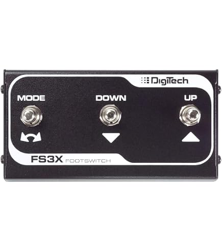 Amazon | HQRP 3ボタンギターアンプ フットスイッチ DigiTech FS3X交換