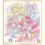 プリキュア 色紙ART 20周年special 3 [14.プリキュア集合3(ゴールド箔仕様)](単品)※色紙のみです。お菓子は付属しません。