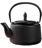 鉄瓶 鋳物 岩鋳 亀甲 錆あり 急須 茶道具 茶器 やかん 銘 岩鋳製 南部鉄器 急須 曳舟（ひきふね） 鉄瓶 カラーポット 和