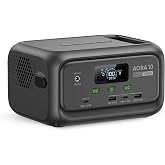 BLUETTI Portable Power Station AORA10 40000mAh Mobile Battery 128Wh/200W AC100V Airplane-Friendly Lithium Iron Phosphate Ligh