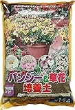 トチミグリーンサービス パンジー&草花培養土 14L
