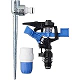 タカギ(takagi) スプリンクラー パルススプリンクラー 散水範囲:2~18m 角度・範囲を変えて水をまく G196 【安心の2年間保証】