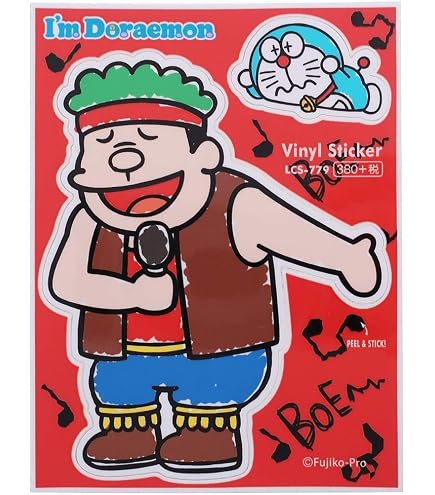 Amazon.co.jp: ドラえもん[ダイカット ステッカー]防水