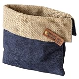 HEADS インダストリアル 布ポットカバー デニム(6枚) ID-PDES まとめ売り 5パック