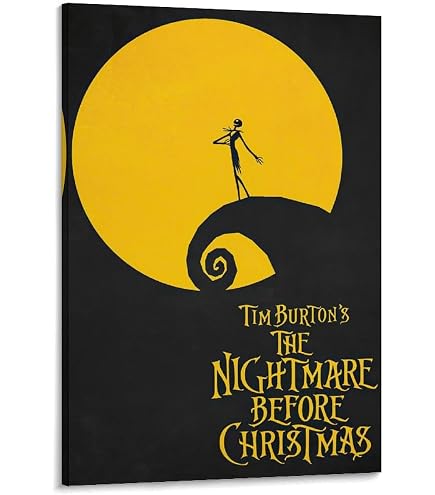 Amazon.co.jp: 映画ポスター ナイトメアビフォアクリスマス 24×36inc