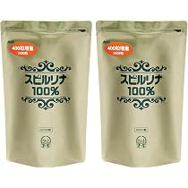 Amazon.co.jp: スピルリナ普及会 スピルリナ100% 2000粒+400粒増量 1粒 