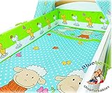 BlueberryShop 2 pcs BABY COT BED BUNDLE BEDDING SET DUVET+PILLOW COVERS 90 x 120 cm (35.5" x 47") ( 