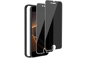 Mankera 覗き見防止フィルム iPhone SE2/SE3 用 ガラスフィルム 覗き見防止 いPhoneSE2/SE3 保護フィルム 覗き見防止フィルター アイフォンSE2/SE3用強化ガラス 画面保護 シート【プライバシー/のぞき見防止/なめ