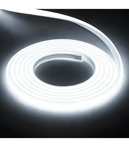 Amazon.co.jp: 100V ラウンド、320 度発光、EL蛍光チューブ管 LED