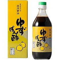 Amazon.co.jp: 【丸新本家】ゆずぽん酢500ml ｜お鍋・しゃぶしゃぶに