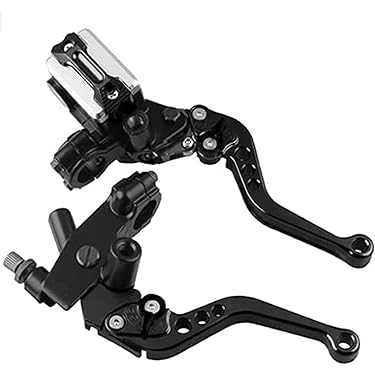 ひょっこり　2本引きブレーキレバーショート右シルバー22.2mm2本セット 20077424313_1.jpg