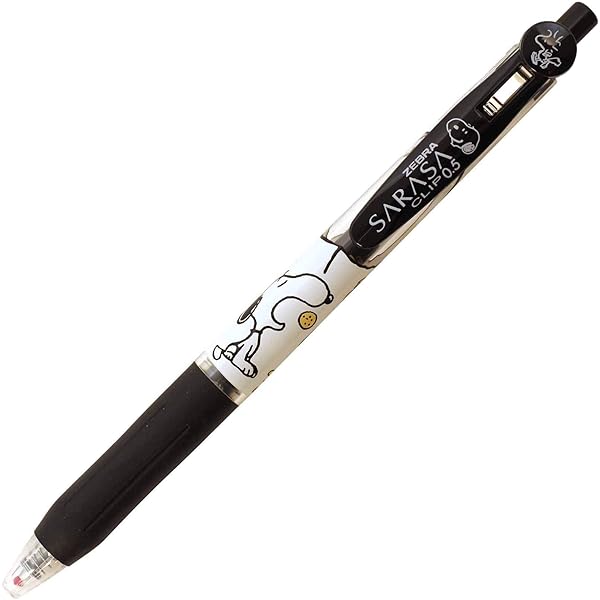 Amazon 限定 サラサクリップ スヌーピー ボールペン0 5mm ブラックa Jj29 Sn4 Abk ジェルインクボールペン 文房具 オフィス用品